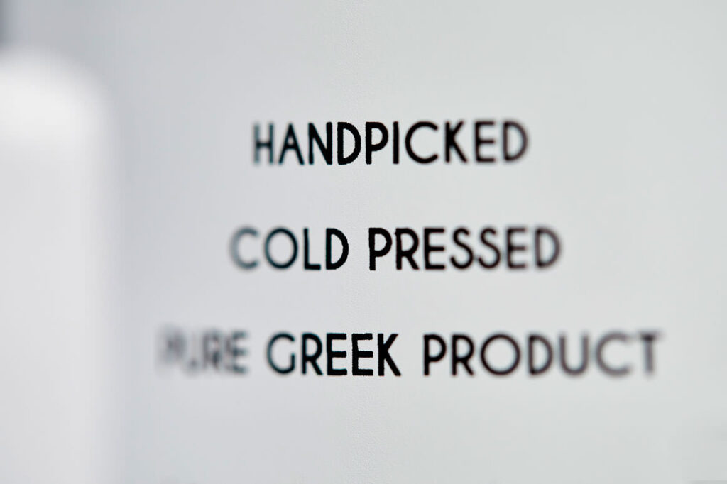olive oil photography