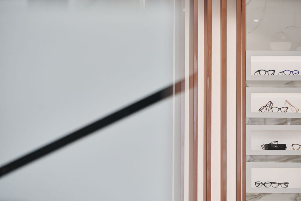 high-end optical retail project