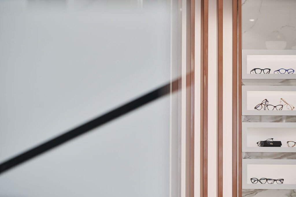 high-end optical retail project