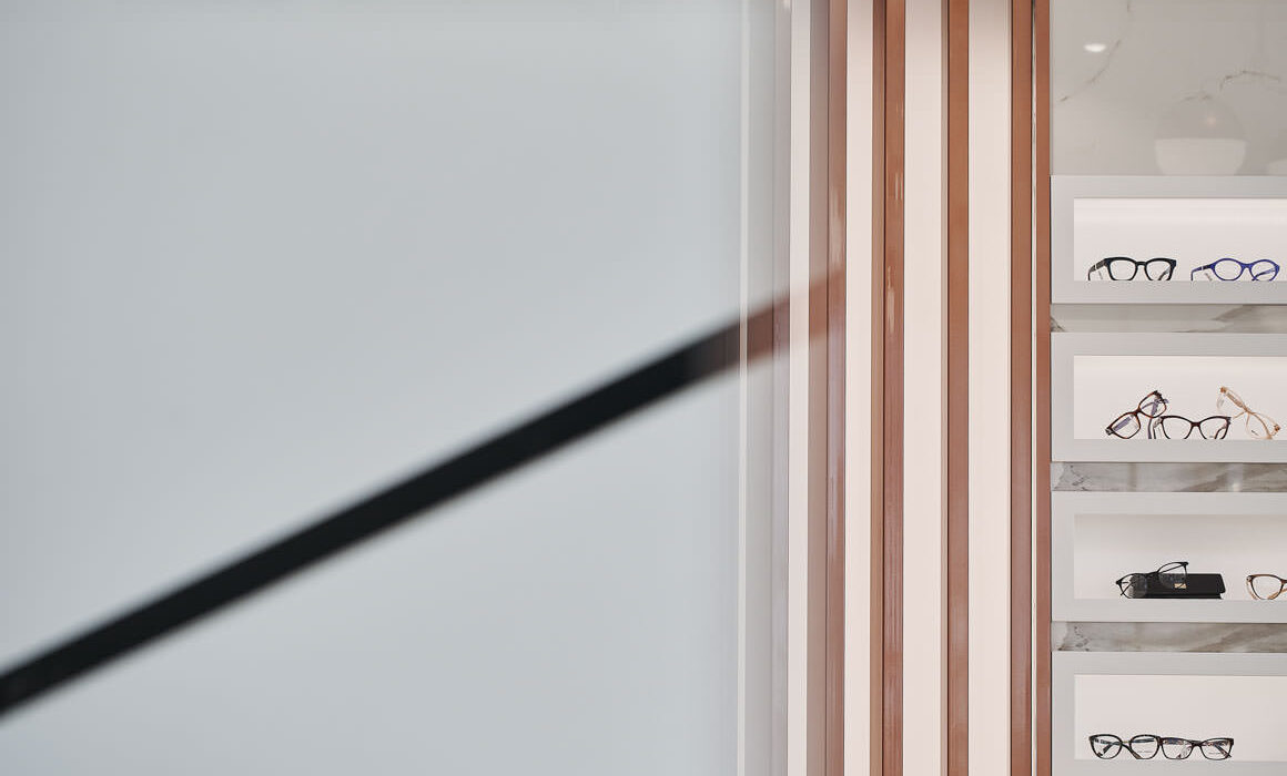 high-end optical retail project