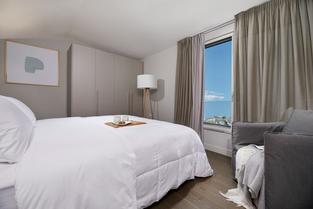 Top-floor room with Acropolis view at Acacia Residences