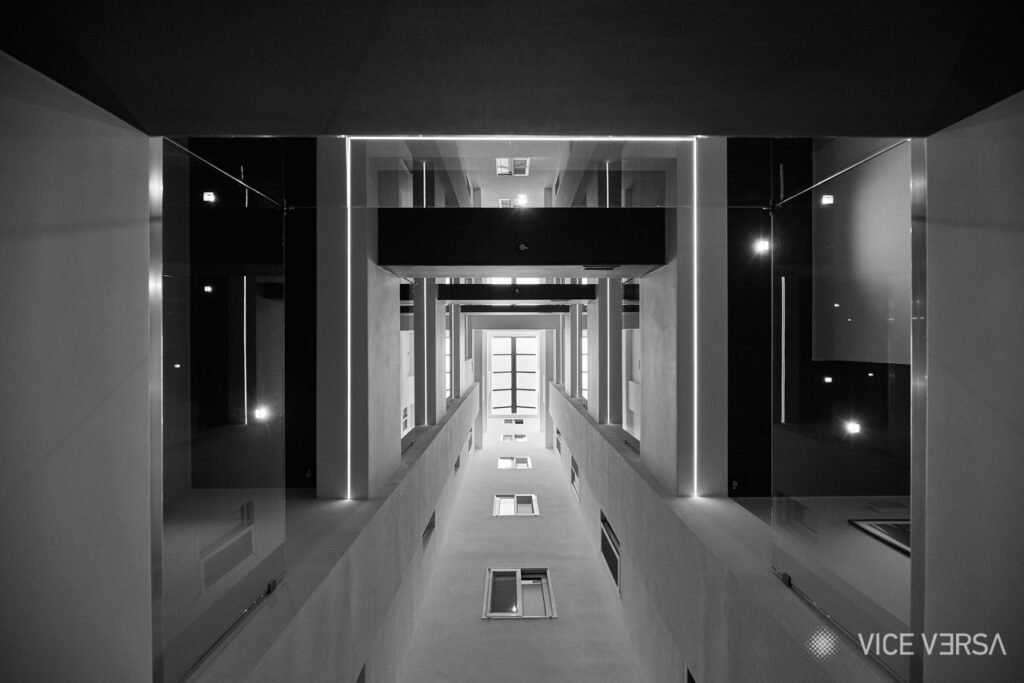 Interior architecture at Viola Residences Athens