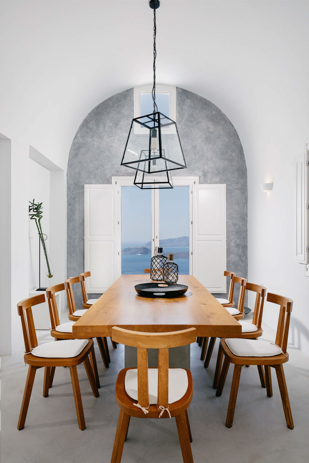 Nafsika Estate private luxury villa interior, Santorini