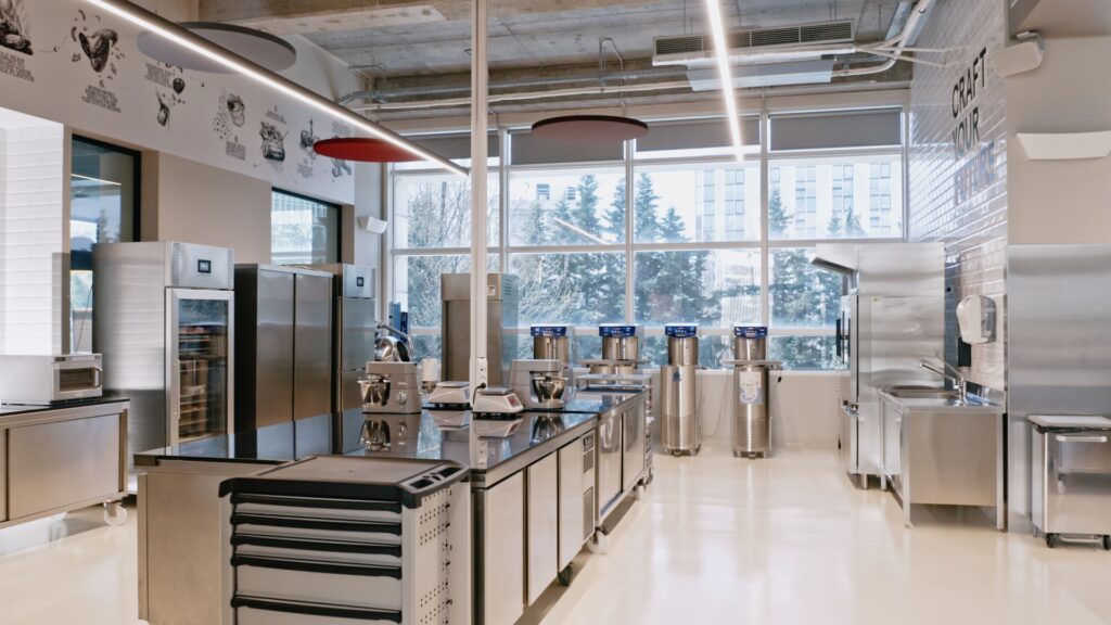 Chocolate academy Athens lab view