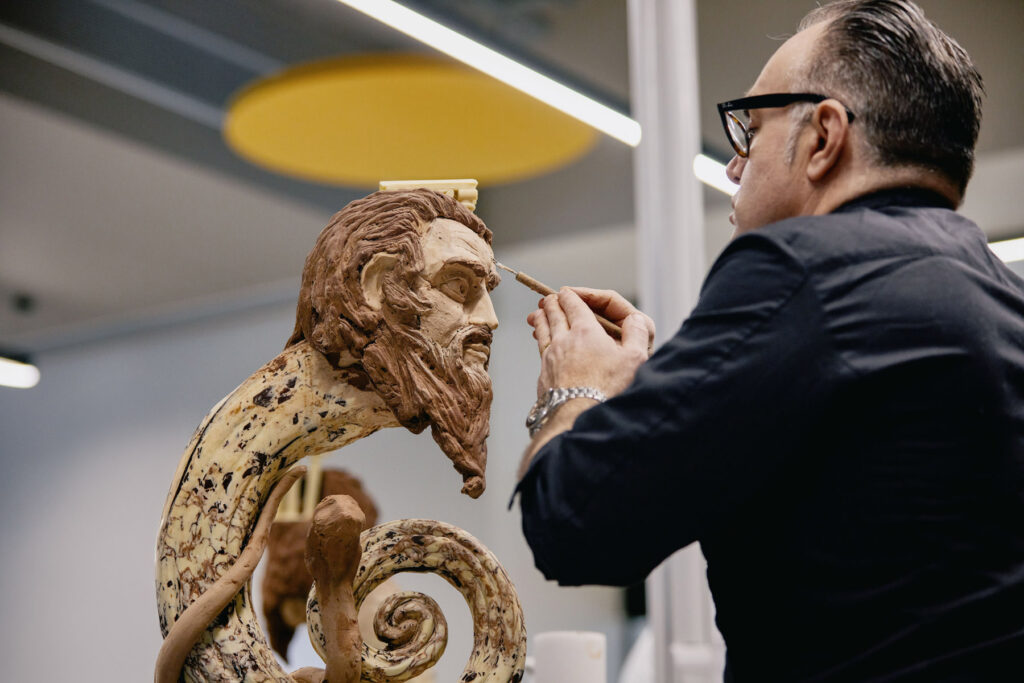 chocolate carving masterclass by christophe morel