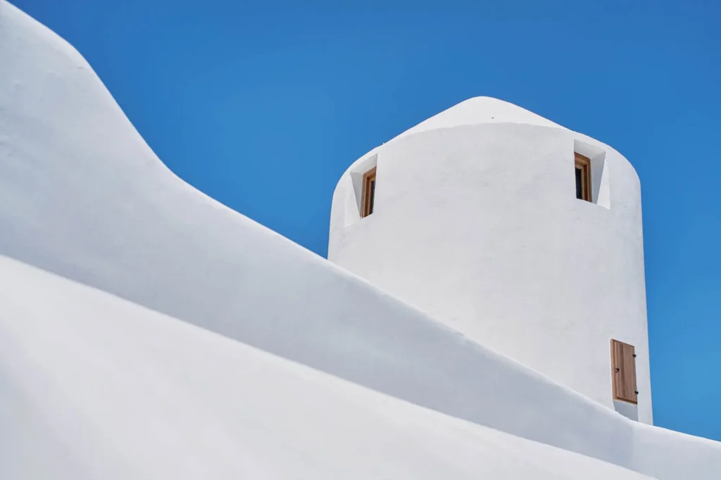 mill villa project in Oia Santorini