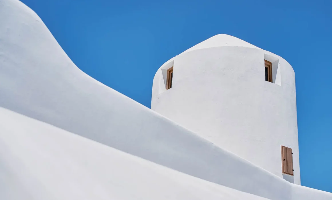 mill villa project in Oia Santorini
