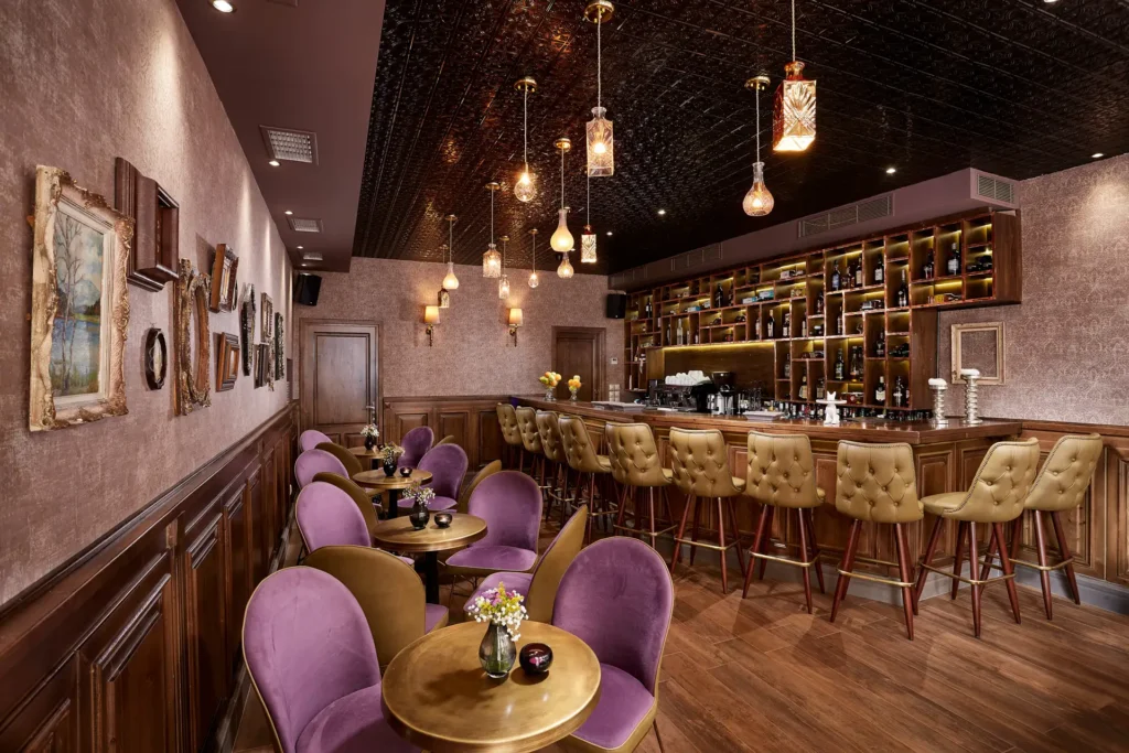 Commercial interior photography of Boutique Cafe Karpenisi