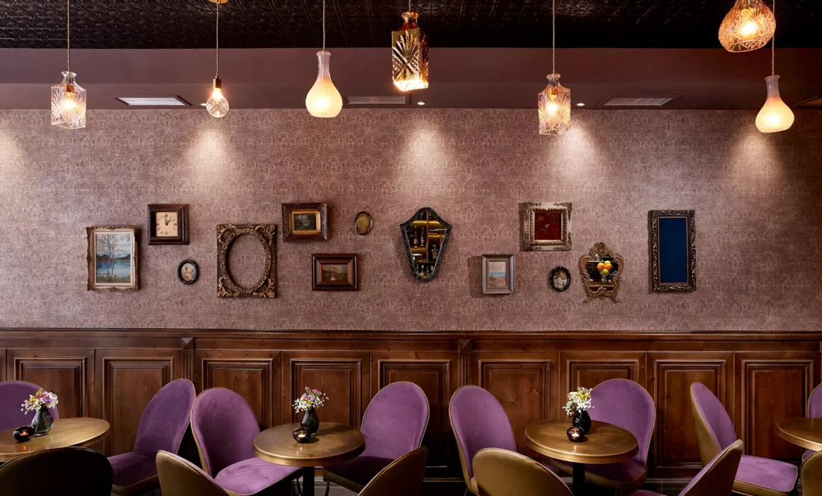 cafe interior design project