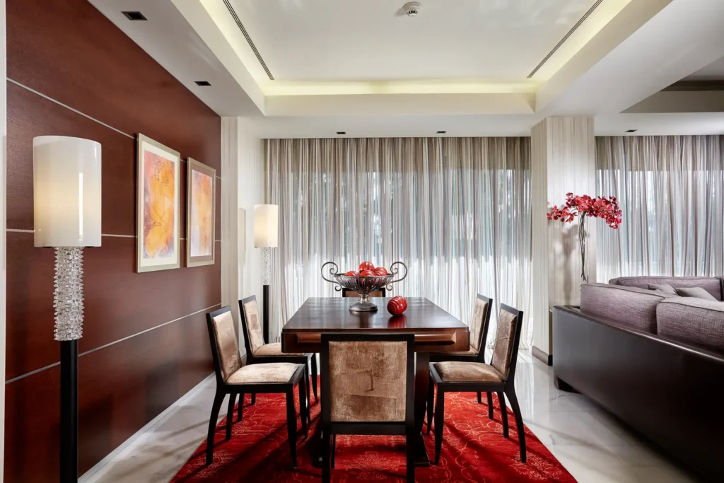Presidential Suite lounge interior at Rodos Park