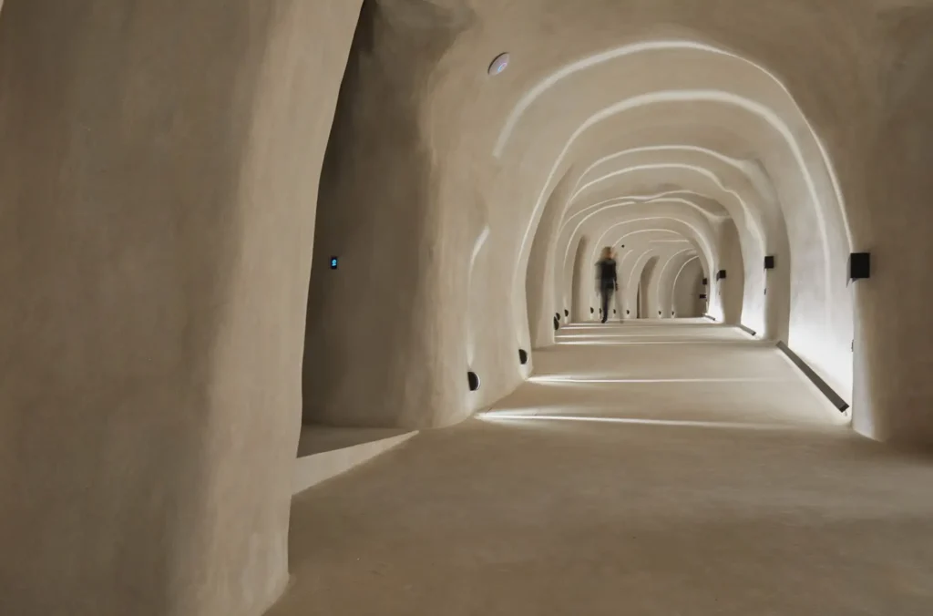 boutique hospitality project in Santorini