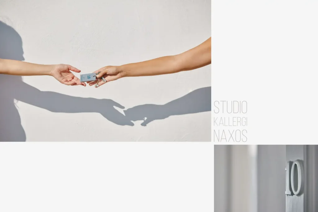 studio accommodation project in Naxos
