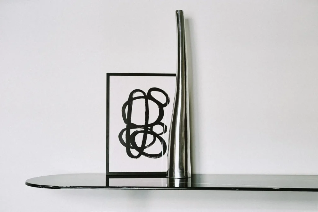 Interior decoration detail in Crystal Waters residential property