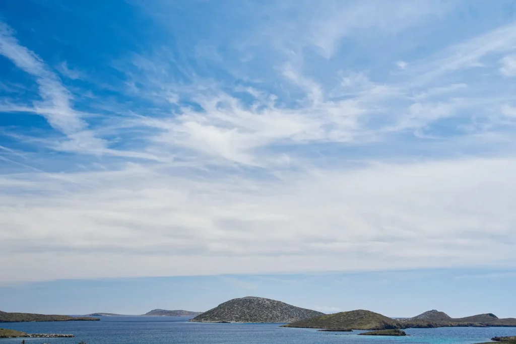 Sea view from Agnadi Studios