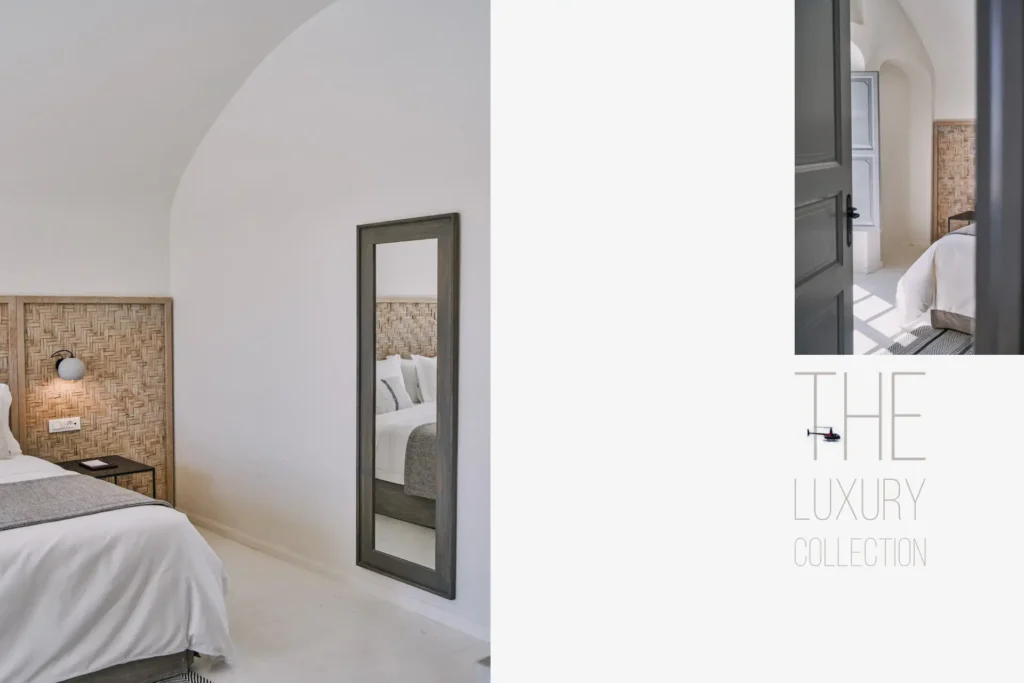 room interior Vedema luxury resort Santorini
