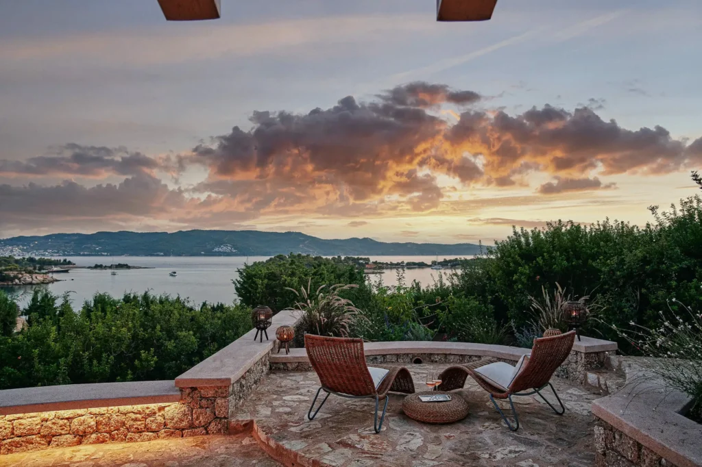 luxury rental villa project in Porto Heli