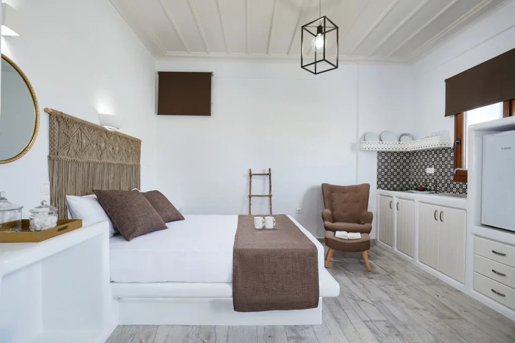 island hospitality project in Astypalaia