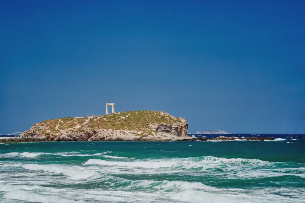 Portara landmark in Naxos