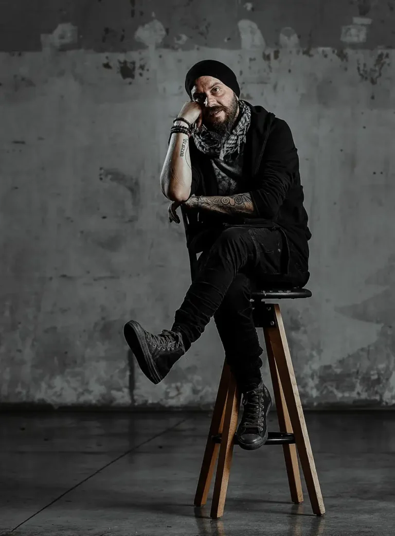 yiannis manikis minimal location portrait 