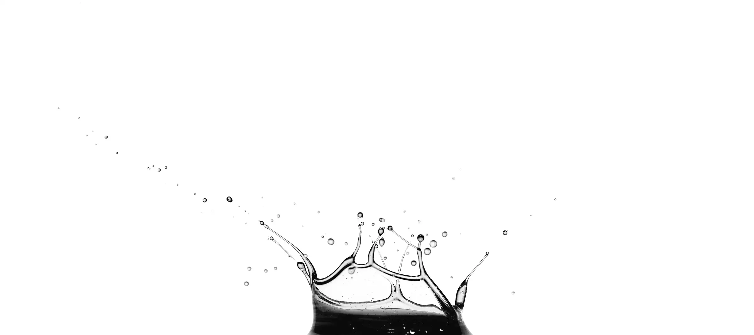Oil high speed splash photography