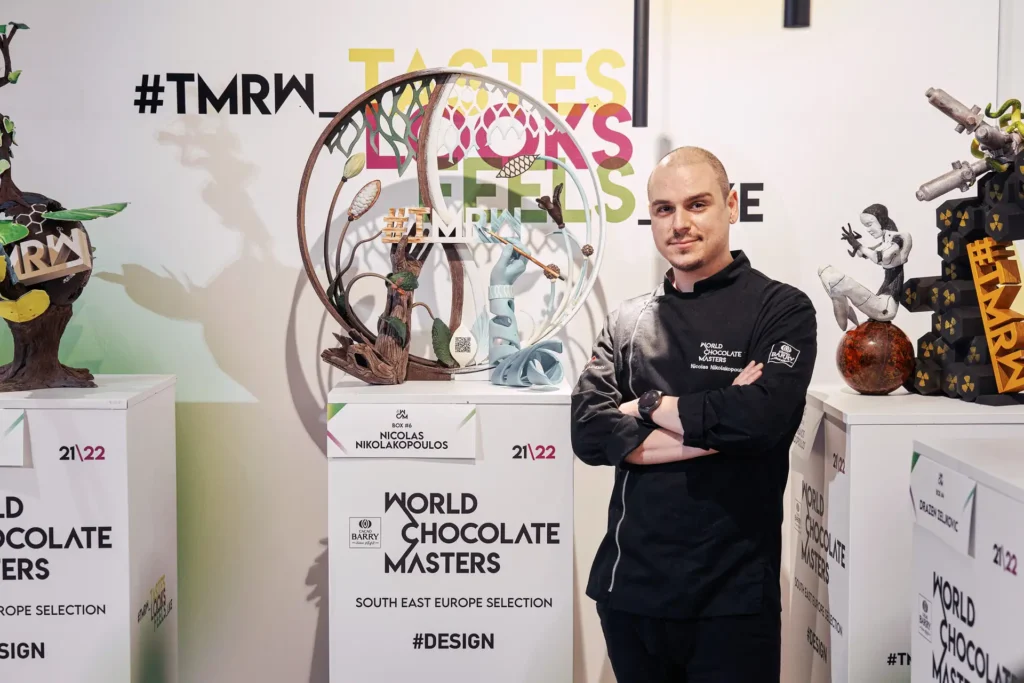 World chocolate masters winner Nicholas Nikolakopoulos