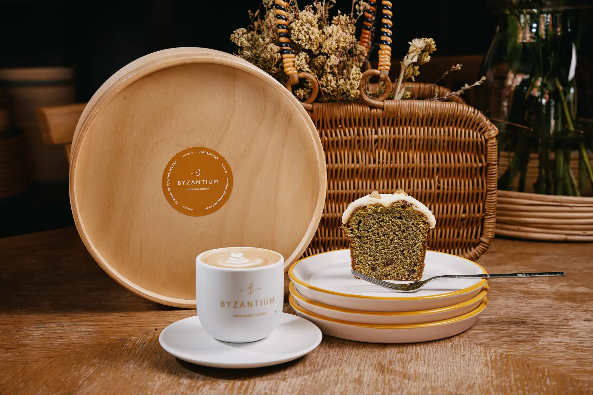 byzantium london pastry image