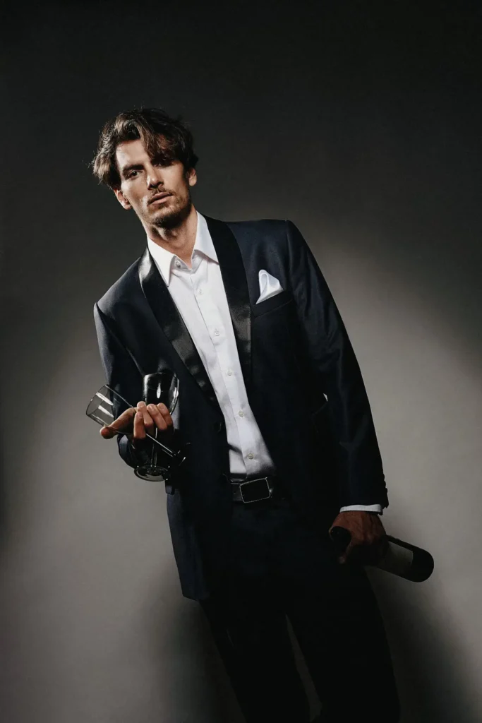 Studio actor portrait