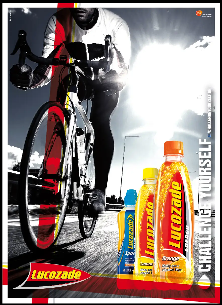 Lucozade energy drink campaign