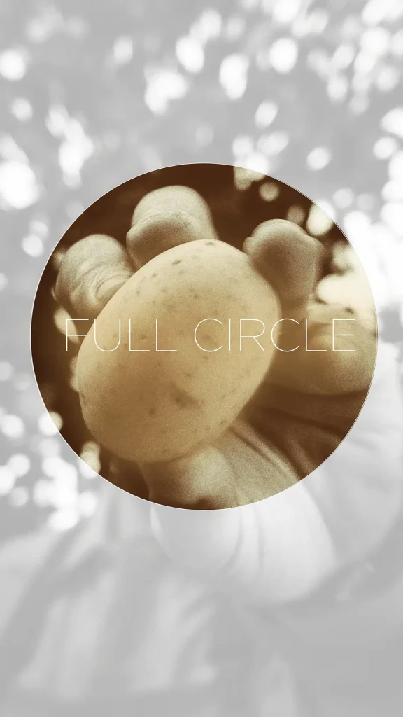 Baked Crushed Potato recipe film cover featuring chef Athinagoras Kostakos, from Full Circle by Vice Versa.
