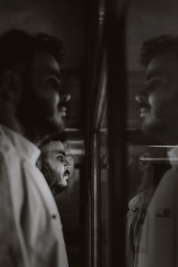 creative chef portrait of Adam Kodovas in Ex Machina restaurant